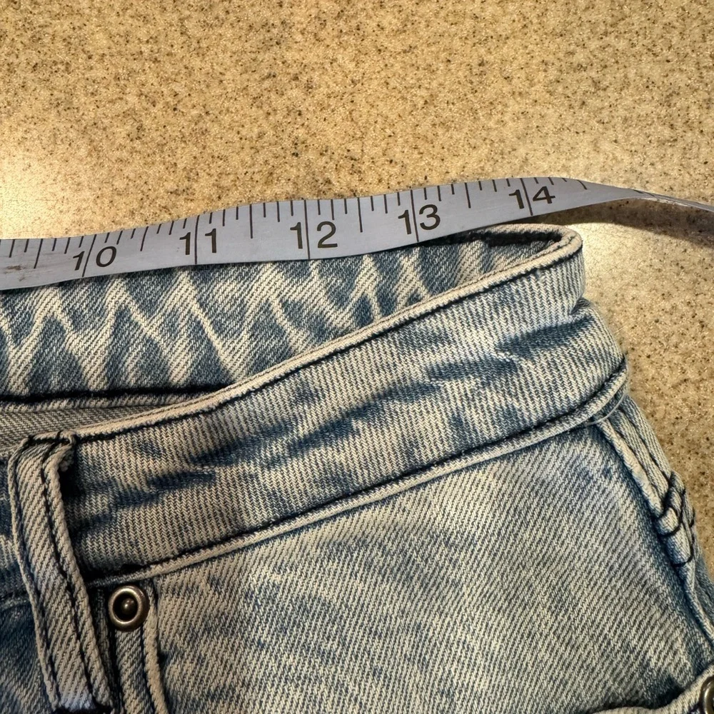 Size 7 Hot Topic wide leg Pretty Guardian Sailor Moon jeans. Sold out! - Picture 3 of 11